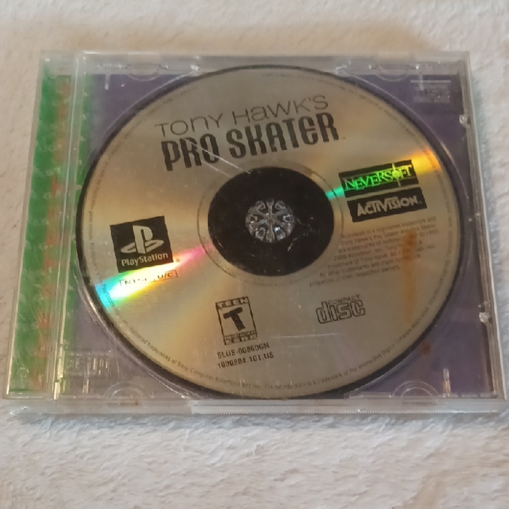 Tony Hawk's Pro Skater for PlayStation - Silver Disc